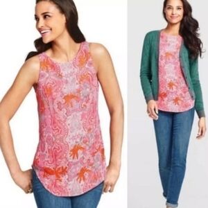 CAbi Sleeveless Jubilee Rear Zipper- size M